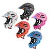 Adjustable Breathable Kids Bike Helmets Toddler Lightweight Full Face Bike Helmets with LED Light