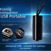 Ultra-Silent USB Portable Oxygen Pump for Fish Tanks and Aquariums