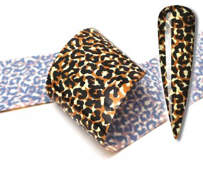 Transfer Foil 10cmx4cm Leopard Spots Cheetah Spots