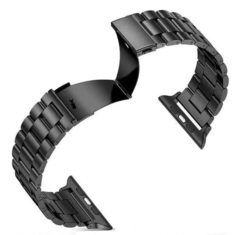 Metal Strap for Apple Watch Band 45mm 41mm 44mm 40mm 46mm 42mm Stainless Steel Wristband iWatch 11 10 9 8 7 6 5 4 SE Ultra 49mm