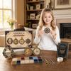 Handmade Bead Craft Kit DIY Bead Decoration Set for 250th Anniversary Commemoration with Multiple Patterns and Accessories for Home Decor Projects