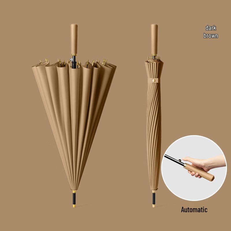 24-Rib Business Long Handle Umbrella