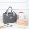 Insulated Meal Pouch Double Layer Food Thermal Cooler Thermal Lunch Bag  for Women Men