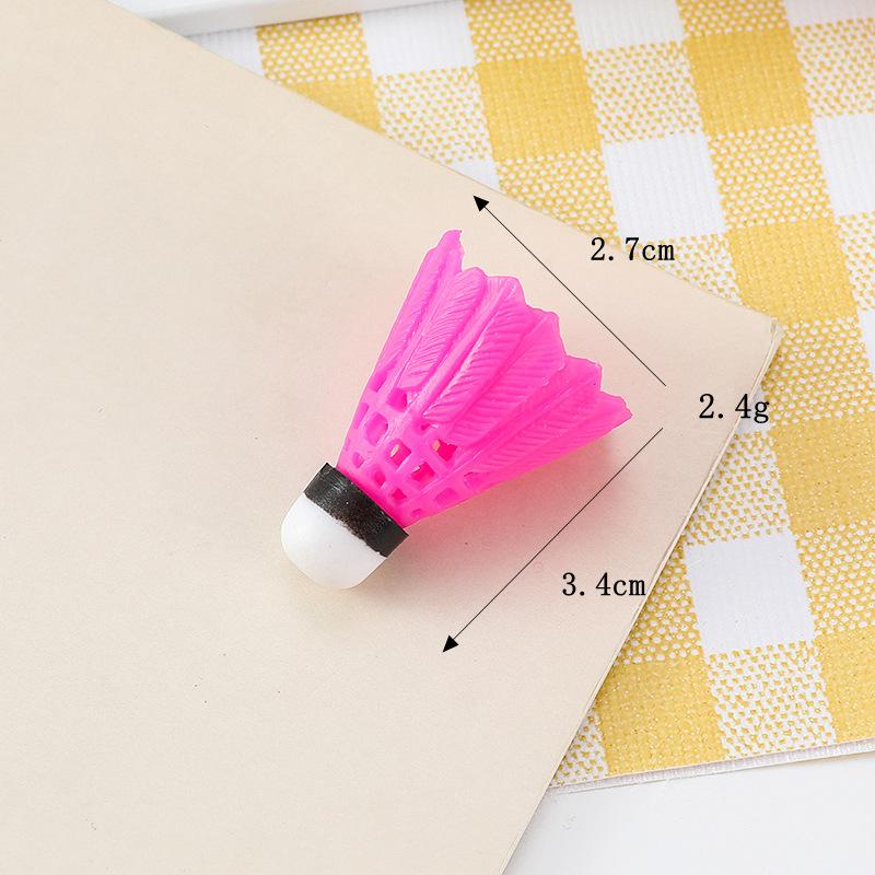 Simulation Mini Badminton Model Diy Sports Keyring for Club Souvenir Gifts 10pc/lot 4