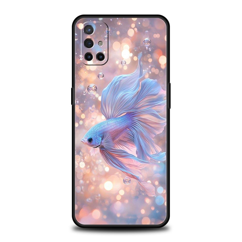 Goldfish Swimming Phone Case For Oneplus 13R 13 12R 11 10T 10R Nord N100 N200 N10 10 9 9R 9RT CE 3 2 Z Pro 5G Soft TPU Cover Bag