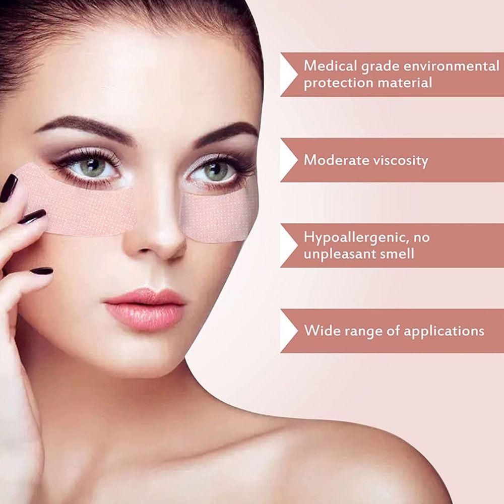 Micropore Fabric Eyelashes Extension Tape Non-woven Under Eye Pad Patches Women