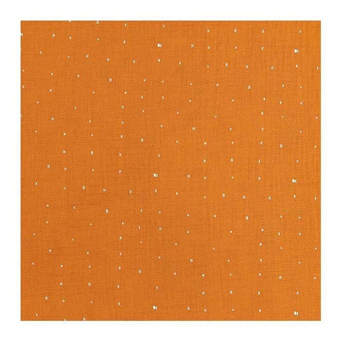 Mousseline froissée - RICO DESIGN - 130 x 50 cm - Marron - Achat au mètre