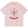 T-shirt Heavy Metal 100% Cotone 230 Gsm Stampa Band Rock Musica Popolare Unisex T-shirt Pesante in Cotone