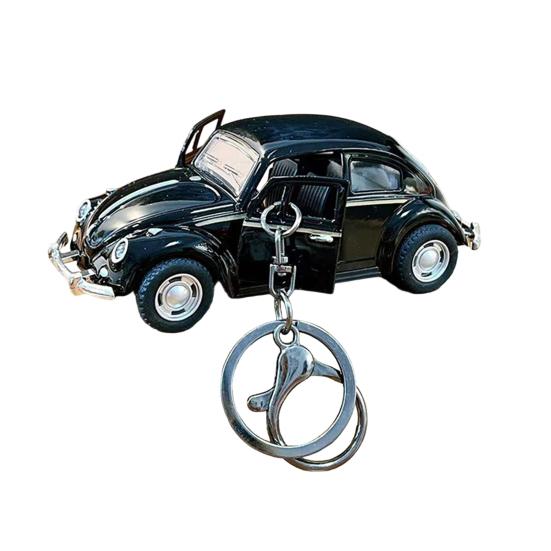 

Брелок-подвеска с открывателем двери автомобиля с инерционным механизмом, мультяшный дизайн, двойное кольцо-крючок, брелок для школьной сумки чёрный