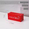 1:35 Scale 20ft Container Model Simulation, Customizable with Patterns and Text - Perfect Business Anniversary Gift