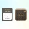 Marshall Alto-falante portátil Bluetooth Willen II (Versão CN)