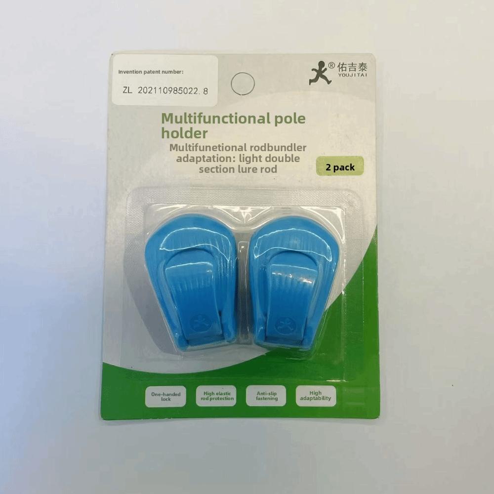 2pcs Secure Grip Mechanism Rod Holder Quick Attach Design Quick Attach Tool Two Piece Rods