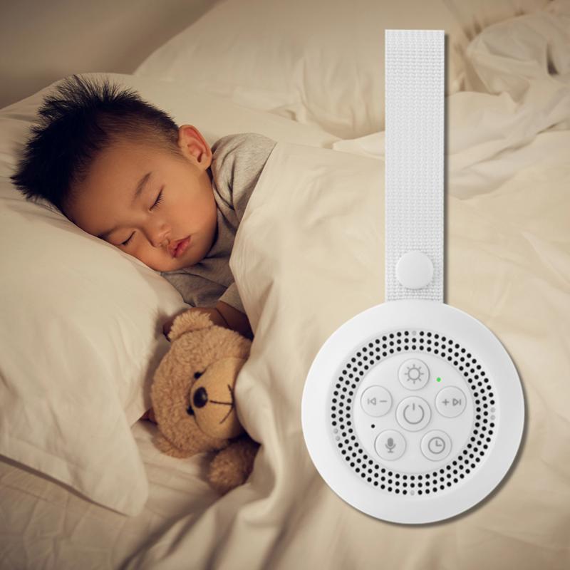 Night light audio recording portable baby soothing white noise sleep device natural music audio system