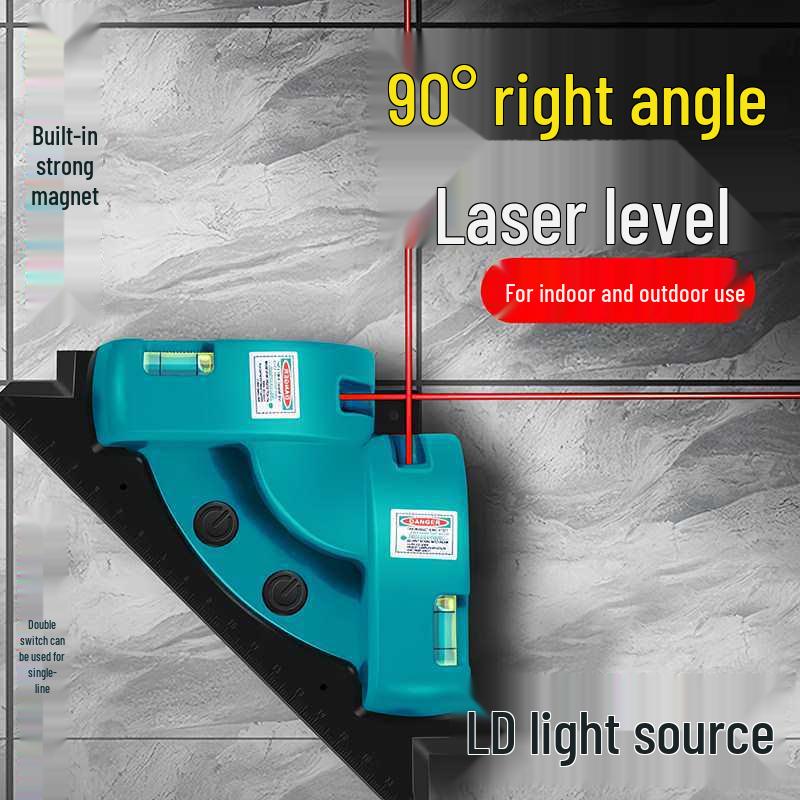 High Precision 90° Laser Level and Line Projector