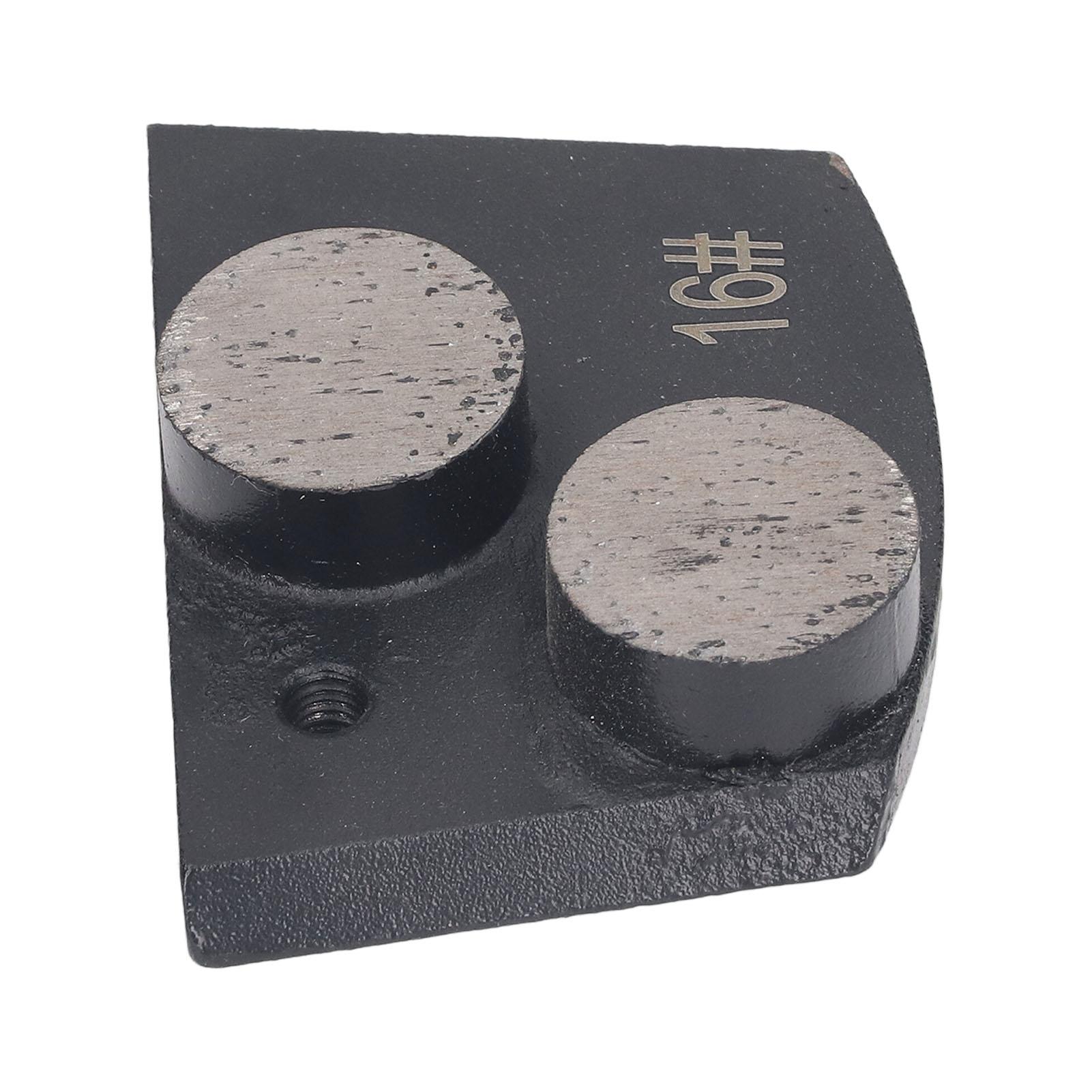 

3 шт. алмазные шлифовальные ботинки 2 цилиндрических зуба шлифовальный блок для полировки бетона удаление краски