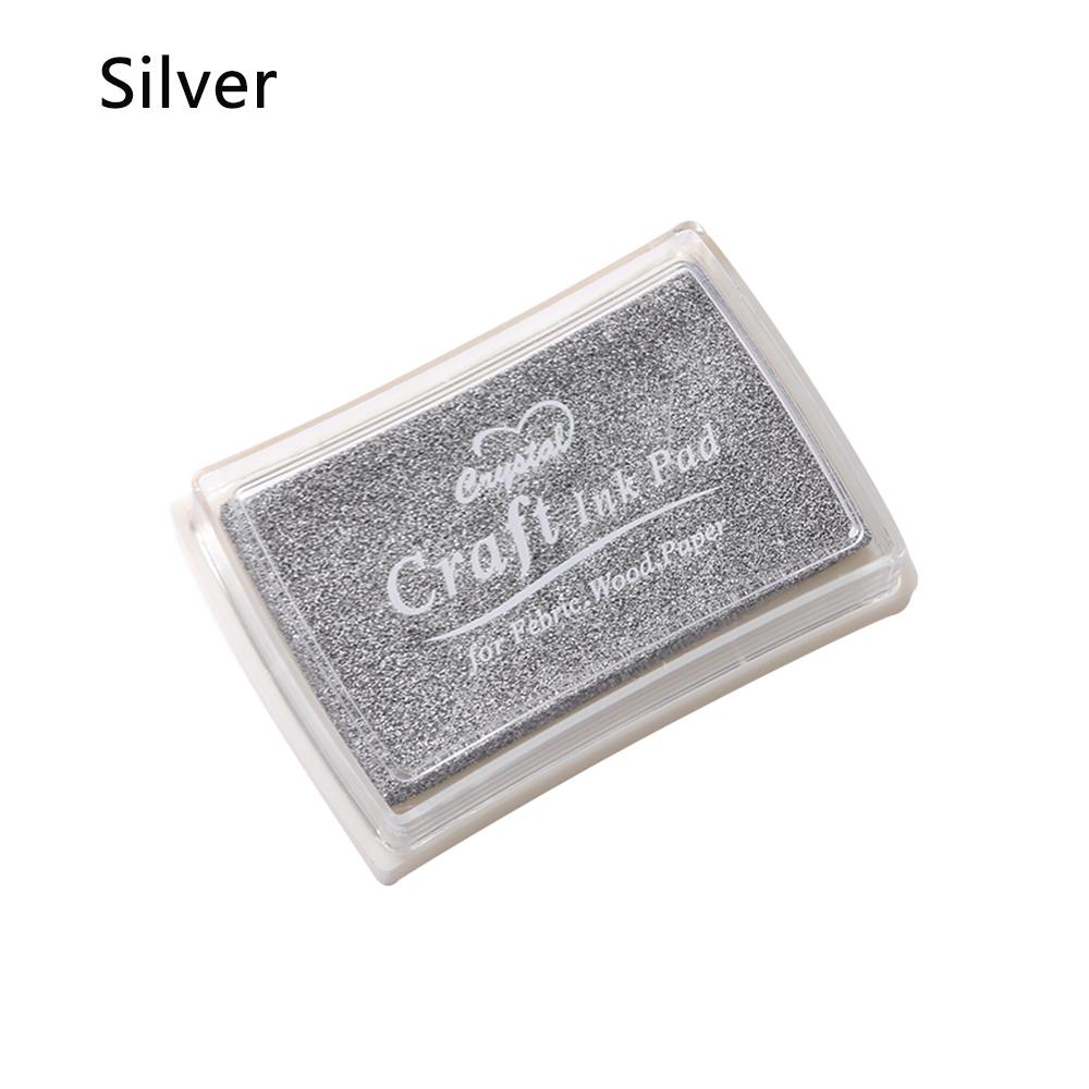 DIY-Stempel Mehrfarbig Gummi-Stempel Ölbasierter Stempelkissen Basteln Stoff