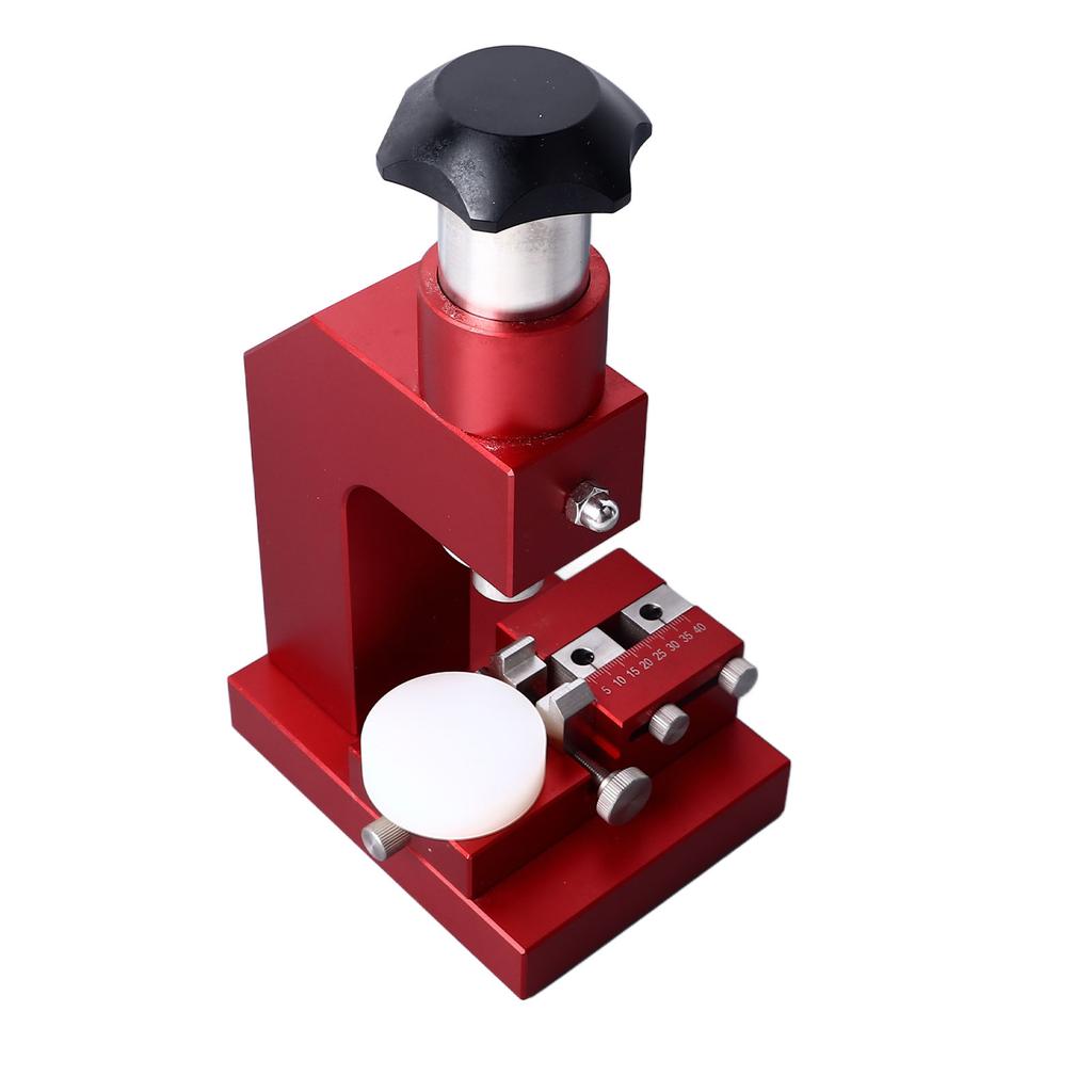 Watch Strap Punch Machine Prevent Slip Steel Strap Puncher with 12pcs Punch Head for Watchmaker