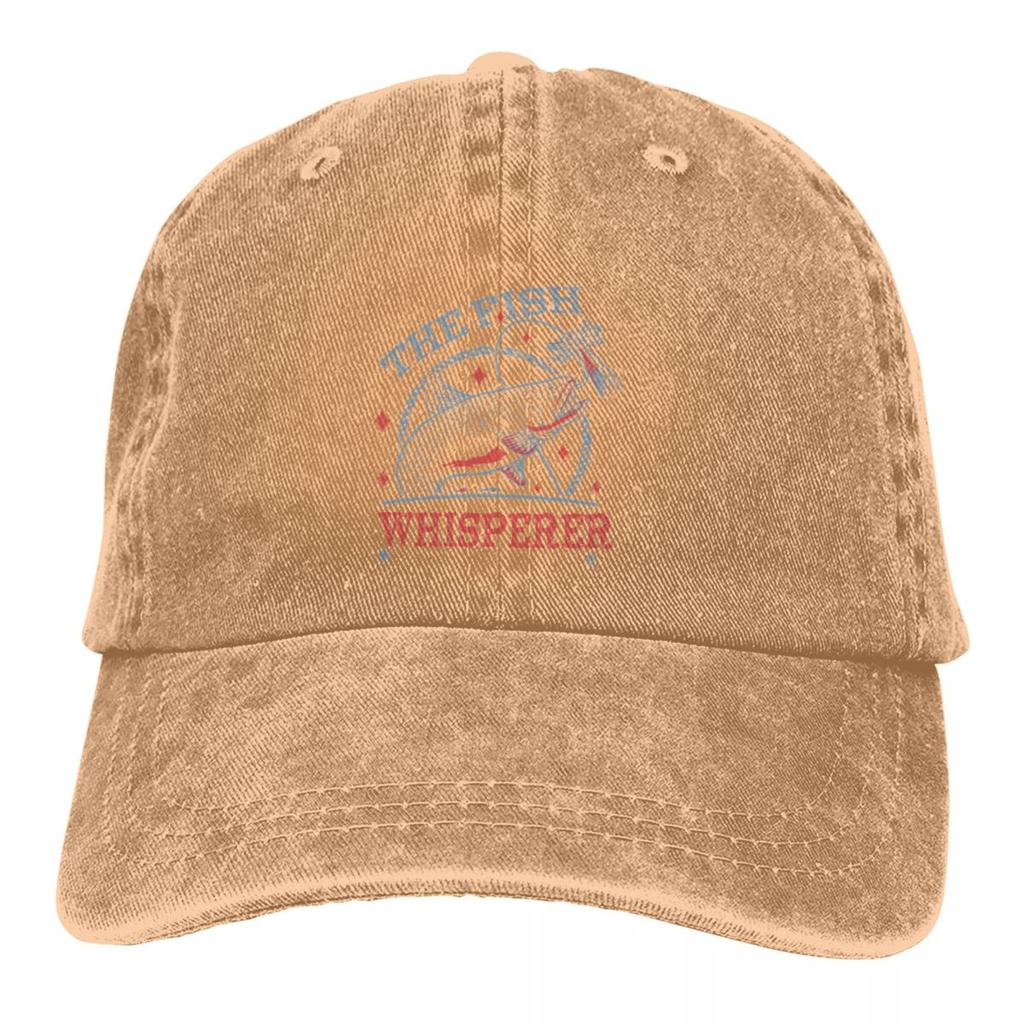 The Fish Whisperer Baseball Cap Men Hats Women Visor Protection Snapback Fishing Caps