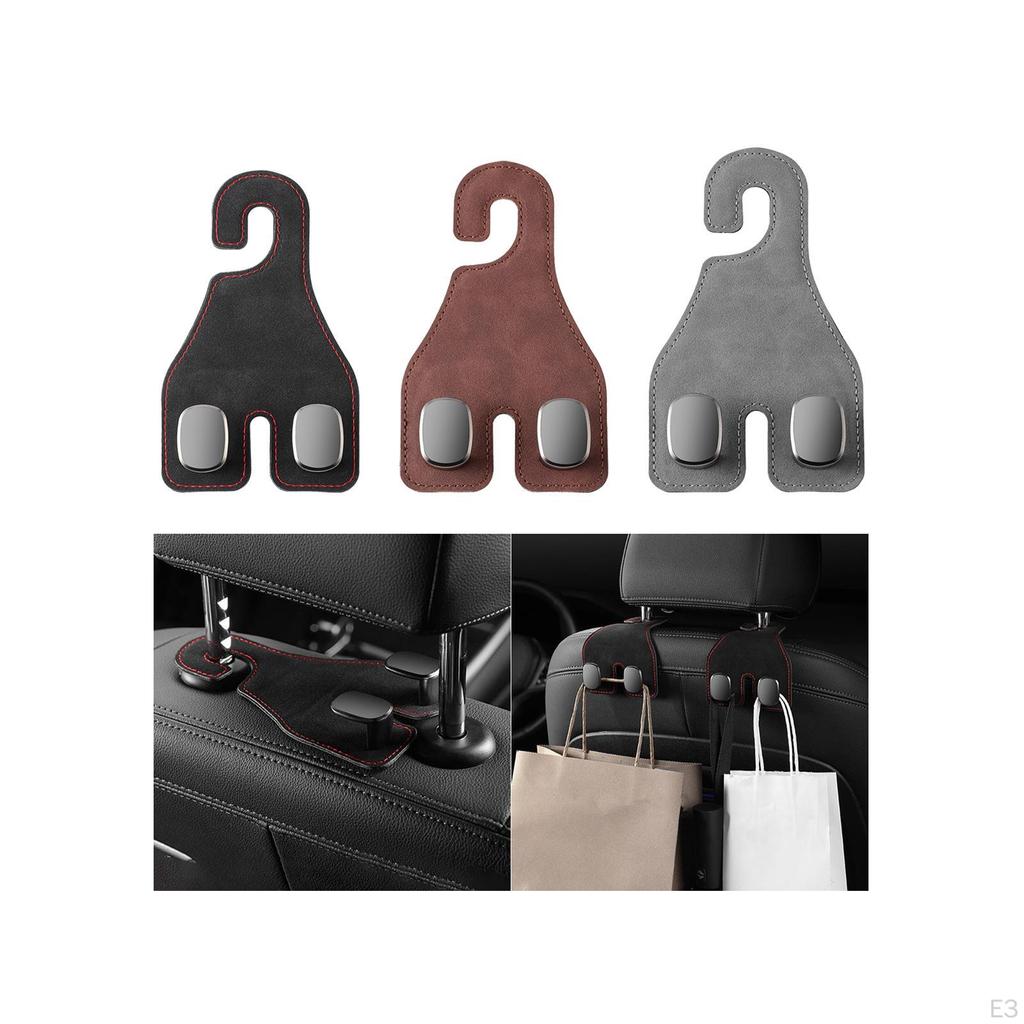 Headrest Hook, Seat Back Organizer Purse, Universal Grocery Bag, Truck, Vehicle, Cup Holder