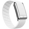 Suitable for Whoop 5.0 Mg Wristband Strap W  Leather Nylon Woven Elastic Whoop Sports Replacement Strap Gold Silver Metal