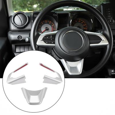 Direksiyon Simidi Anahtar Paneli Kapağı Suzuki JB64 JB74 İçin Uygun Direksiyon Simidi Düğme Trim Çerçevesi