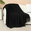 Hotel Homestay Bed-end Towel Decorative Home Living Room Carpet Knitted Blanket Nordic Minimalist Sofa Cover Soft Nap Blanket