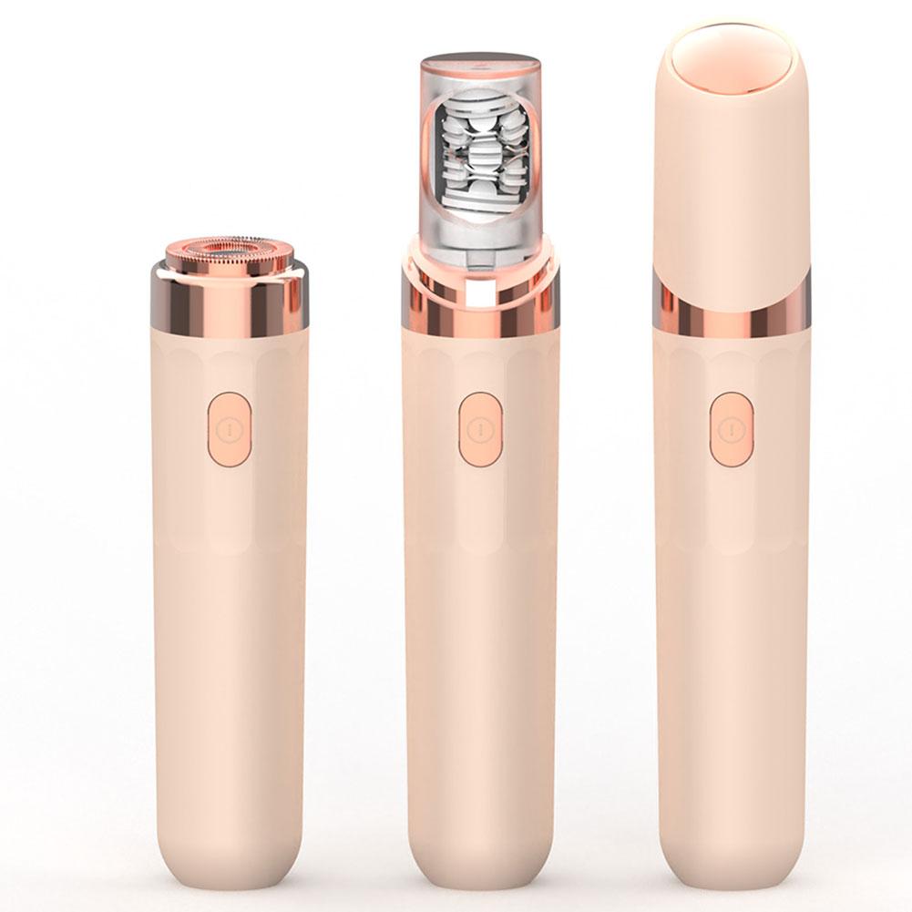 2-in-1 Electric Epilator & Shave Electric Hair Removal Device For Women Painless Waterproof Private Parts & Facial Hair Removal