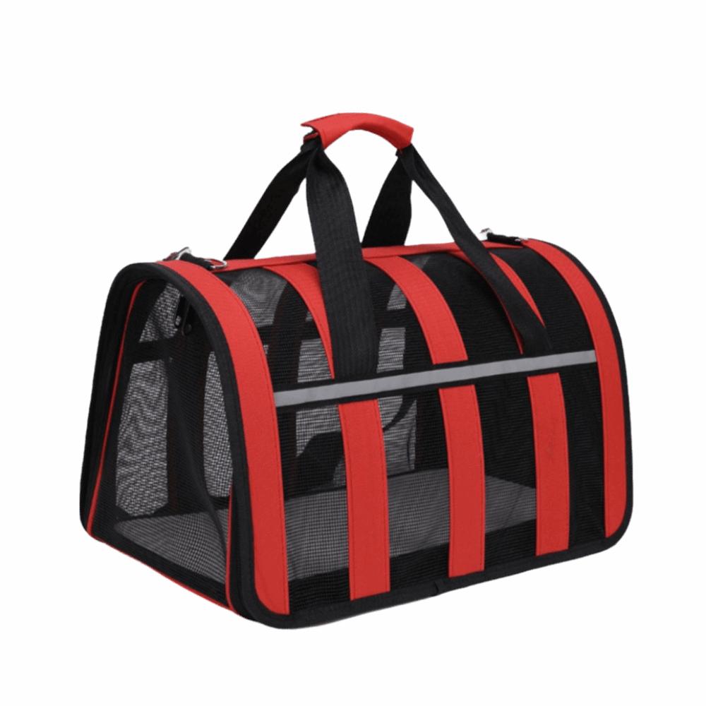 Comfortable Cats Dog Carrier Foldable Pet Travel Bag Outdoor Cat Carrier Bag  Pet Accessories