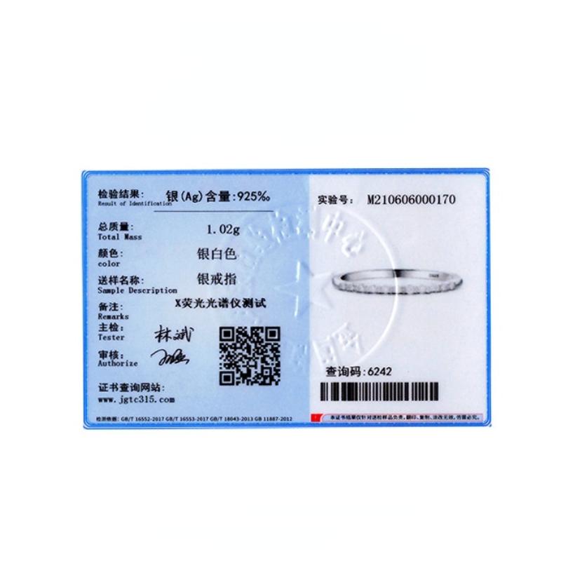 Tancise Classic 925 Sterling Silver  Zircon Ring Ladies Jewelry Wedding Promise Party Gift