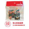 Set of 4 Miniature Houses, Western-style Mansions, for Dioramas, Railway Models, Diorama Making, Terrariums, Moss Houses, Figures, Models, DIY Layouts