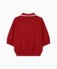 Minasu Pk Crop Banding T Shirt_Red