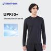 Decathlon Men's Long Sleeve Quick-Dry Sports T-Shirt