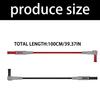 Professional 4mm Multimeter Test Leads Dual Layer Insulated PVC Flexible Banana Probes with Replaceable Needle Tips