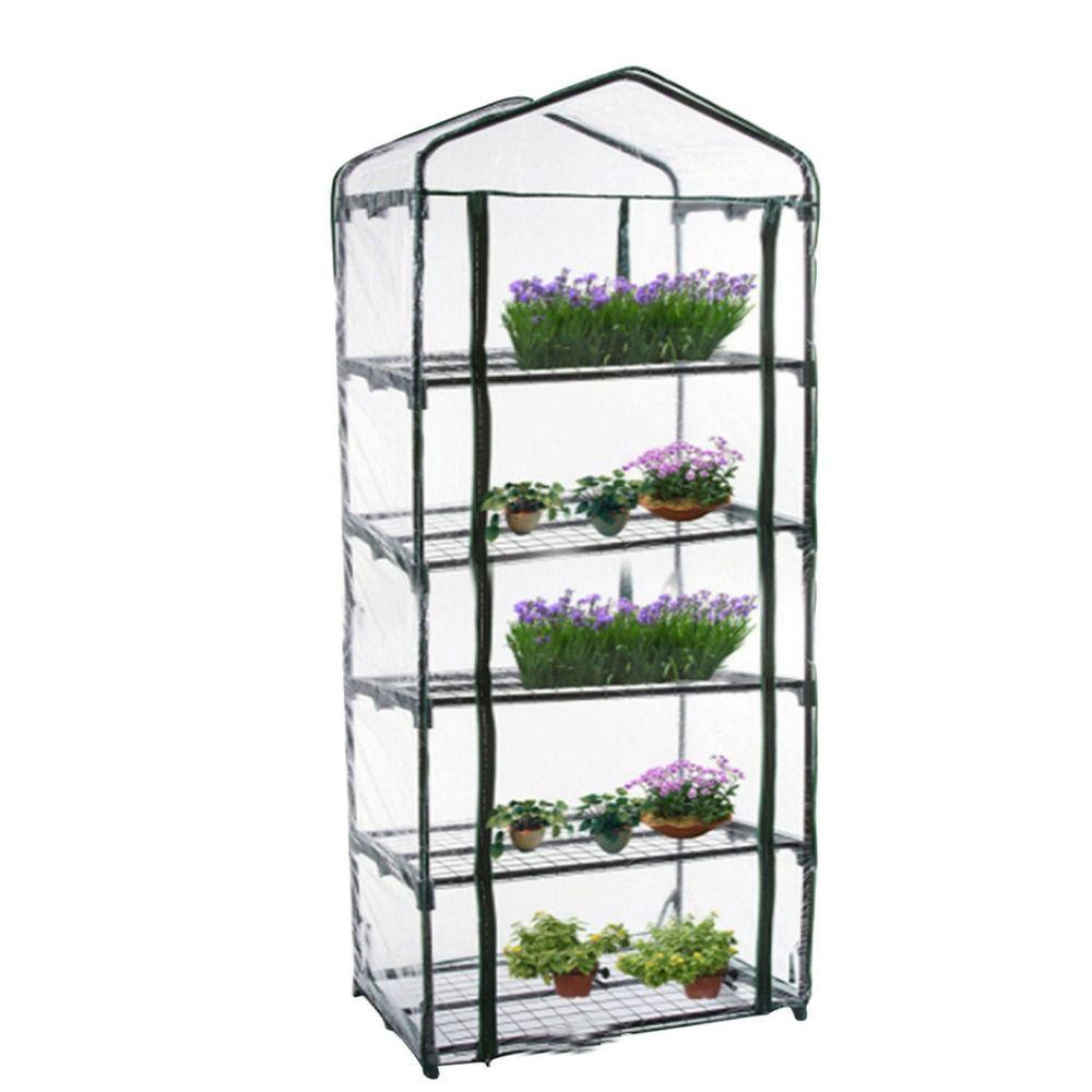 2/3/4/5 Tier Grow Bag Outdoor Garden Warmer Cover Practical Greenhouse Cover