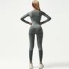 Ski Training Seamless Base Layer Set Autumn-Winter Warm Moisture-Wicking Quick-Dry Fitness Wear Simple Basic Style