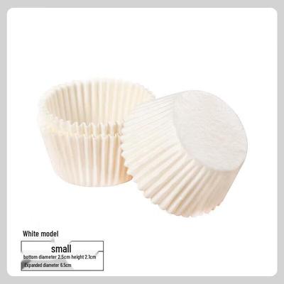 JINGRX White Large Boat Cupcake Liners
