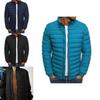 Men's Warm Puffer Bubble Coat Jacket Featuring Cozy Quilted Design For Winter Comfort