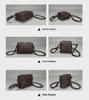 2024 Fashion Knot Hand-Woven Cowhide Crossbody Bag