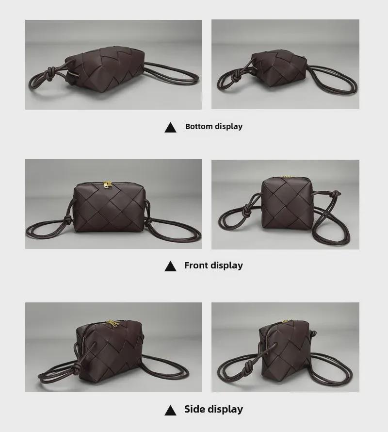 2024 Fashion Knot Hand-Woven Cowhide Crossbody Bag