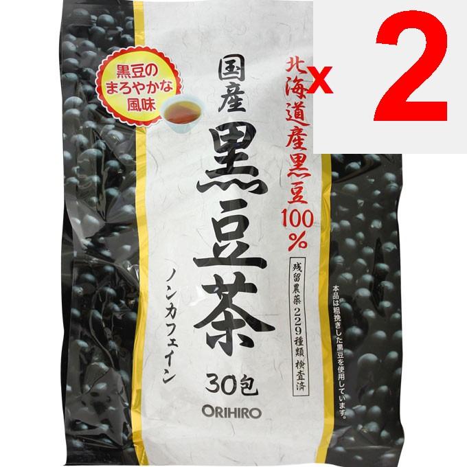 Orihiro Plundry Orihiro 100% Domestic Black Bean Tea 6g X 30 Packets Year-round Health Tea Year-round