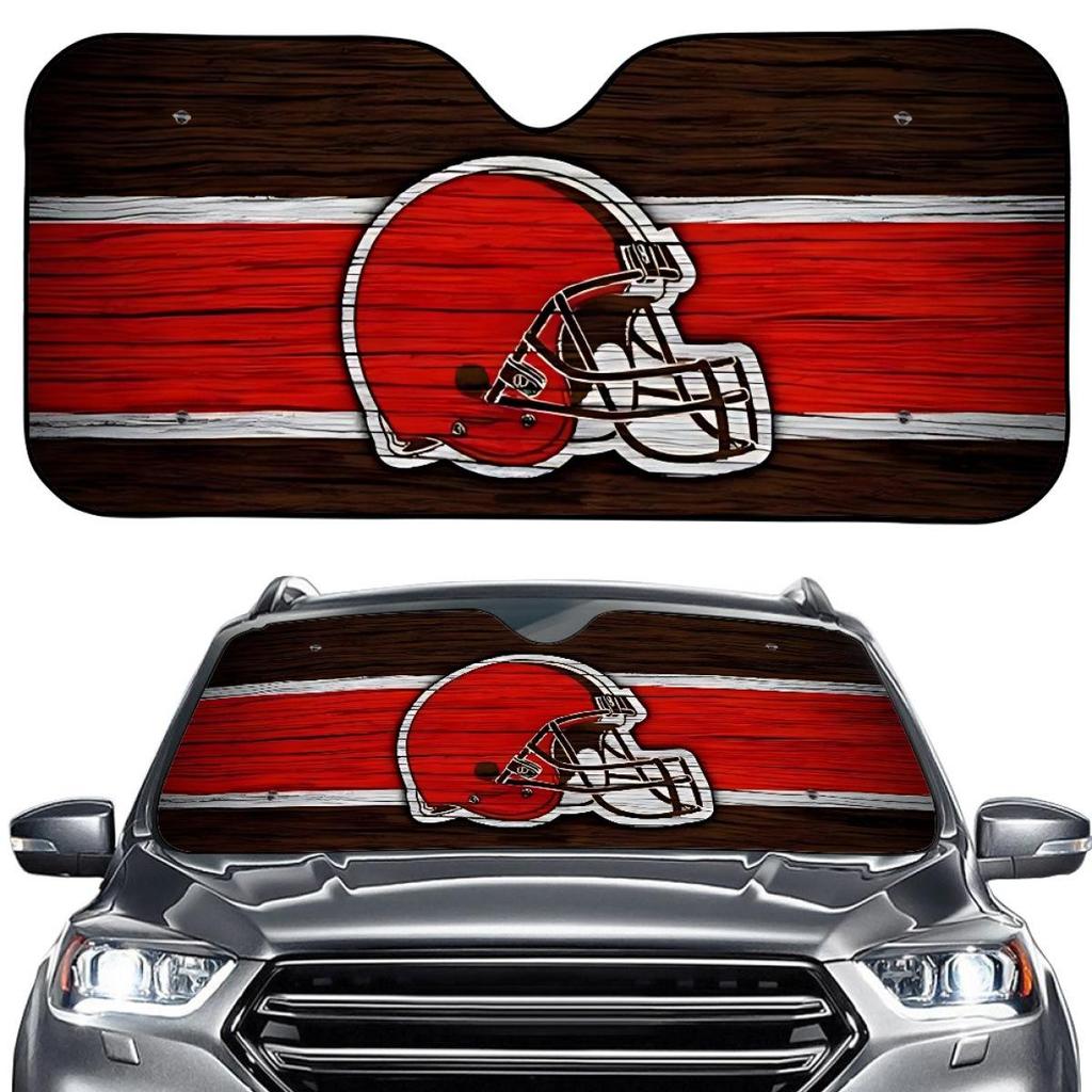 Cleveland Browns NFL Custom Universal Car Sunshade