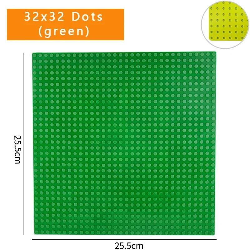 Non-Toxic 32*32 Baseplates Classic 32X32 Dots Base Plates City Diy Construction Building Blocks Figures Creative Toys Plastic Bricks Gifts