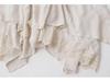 Women's Retro Hollow Lace Patchwork Linen A-line Skirt In Irregular Forest Style
