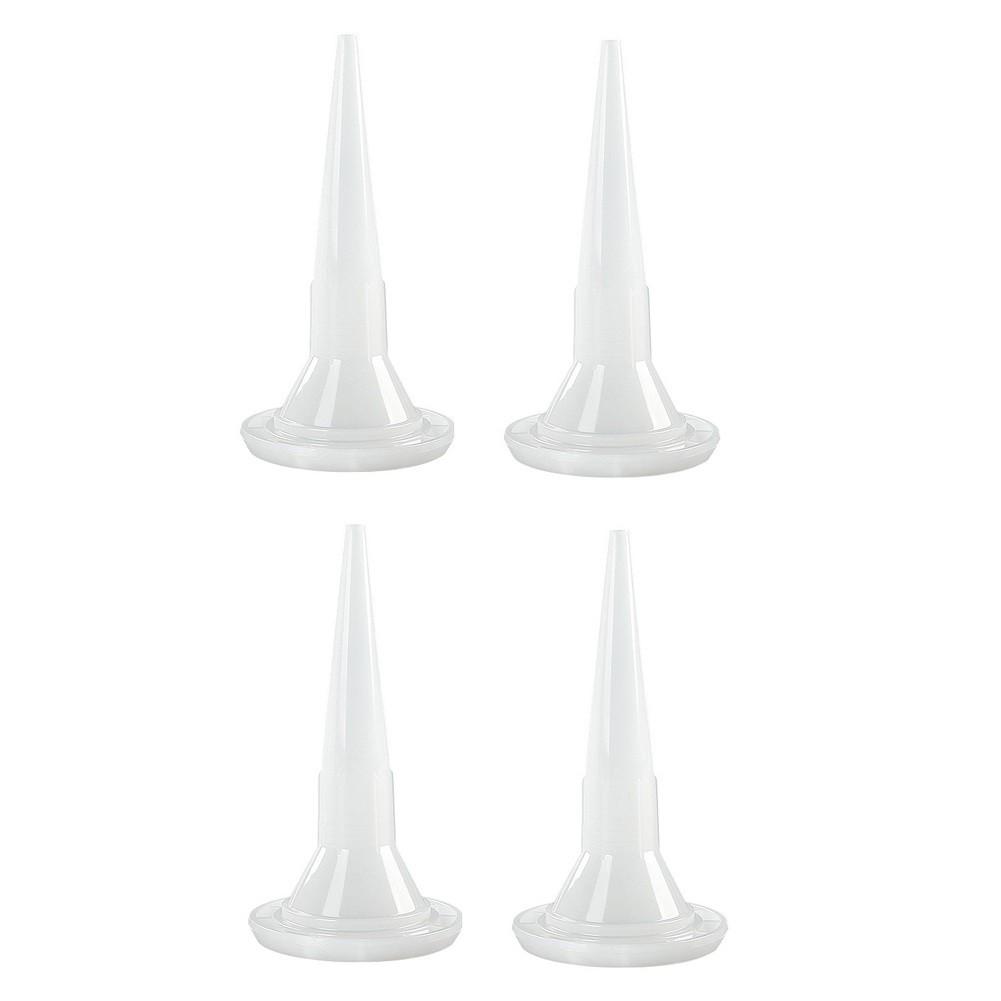 Home Improvement Caulking Nozzle Structural Glue Nozzle White