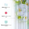 Phalaenopsis Floral Sheer Voile Drape For Living Dining Room Room Bedroom Kitchen Window Opening Transparent Chiffon Flowers Tulle Curtains