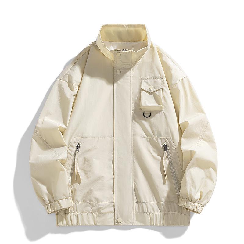 Japanese Loose Jacket Couple Versatile Thin New Jacket Men and Women Outdoor Casual Jacket