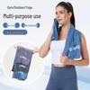 Multifunctional Microfiber Gym & Sports Towel: Sweat-Absorbing for Swimming, Running, and More