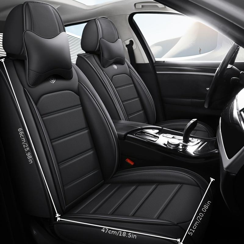 For Four Seasons Universal All-inclusive Cushion Nappa Leather Scratch-resistant Wear-resistant Comfortable Breathable Seat Cush