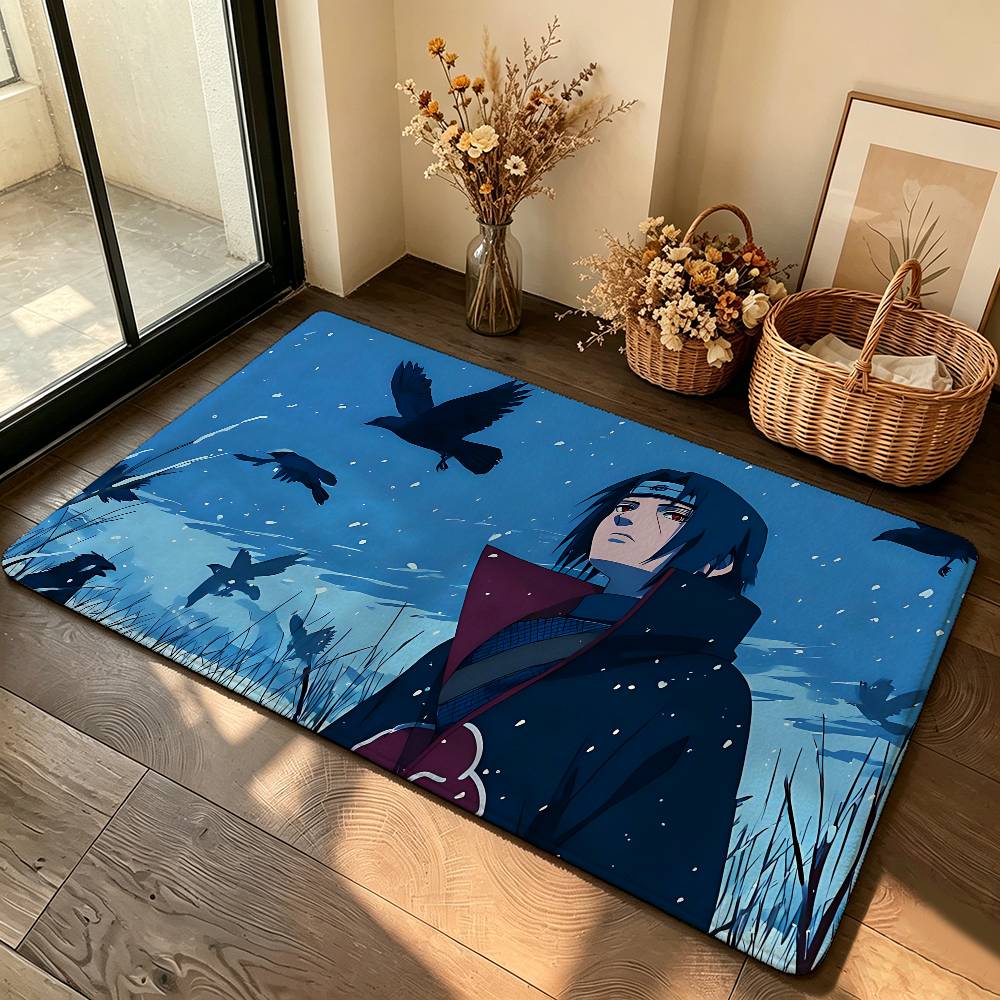 Classic Anme N-naruto-cool Carpet Bathroom Anti-slip Mat Door Mat Home Decoration Mat Entrance Door Mat Scratch-resistant Door