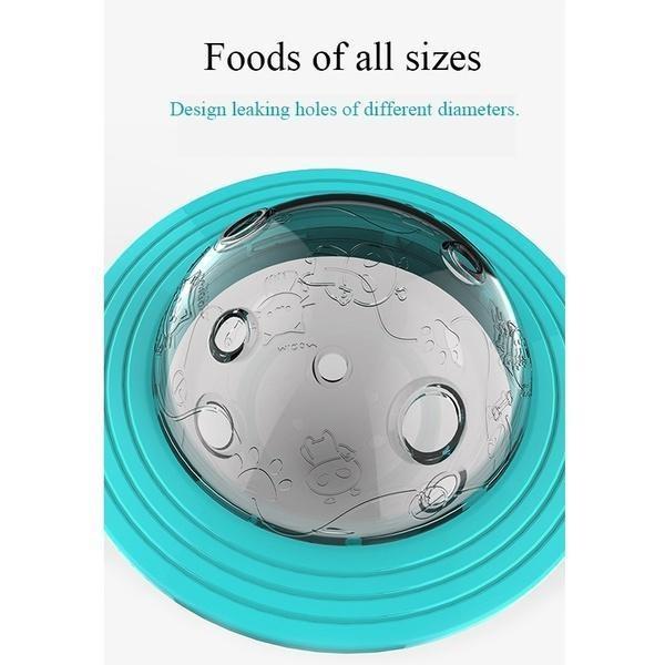 Pet Bite-resistant Flying Disc Dog Toy Flying Saucer Leaking Food Ball Educational Toy Dog Supplies